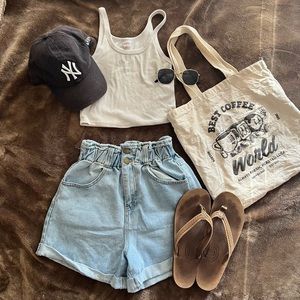 ☀️🕶️HIGH WAISTED SHORTS | Forever 21☀️🕶️